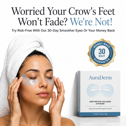 AuraDerm Deep Peptide Collagen Eye Mask